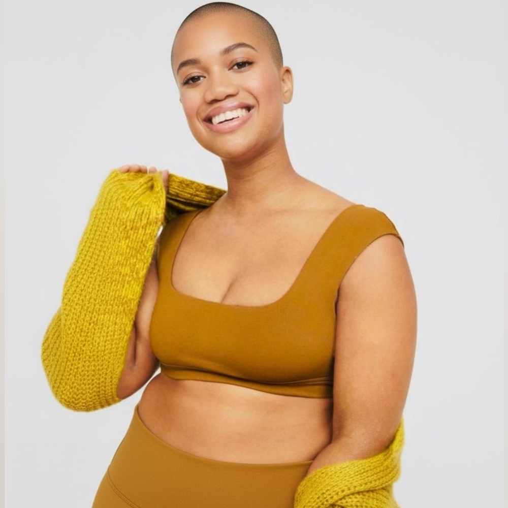 Aerie OfflineWomen’s  Real Me Cap Sleeves Sports Bra. Size M. SKU 023